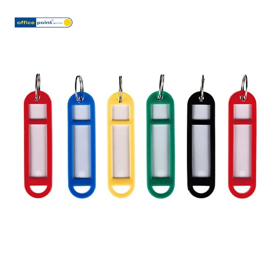 Picture of Plastic colored key rings, 50 pcs