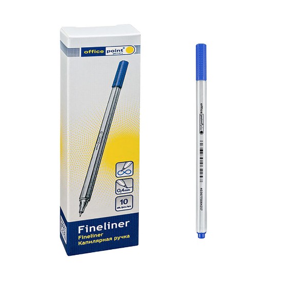 Εικόνα της 0.4 Μπλέ Fineliner Μαρκαδόρος