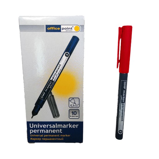 Εικόνα της 0.3 Κόκκινος Universal "S" Μαρκαδόρος