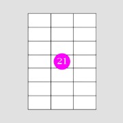 Picture of Adhesive Labels 70x42,43 [21]