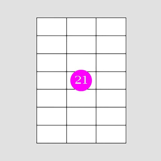 Picture of Adhesive Labels 70x42,43 [21]