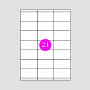 Picture of Adhesive Labels 70x38 [21]