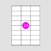 Picture of Adhesive Labels 70x36 [24]