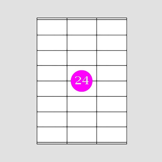 Picture of Adhesive Labels 70x36 [24]