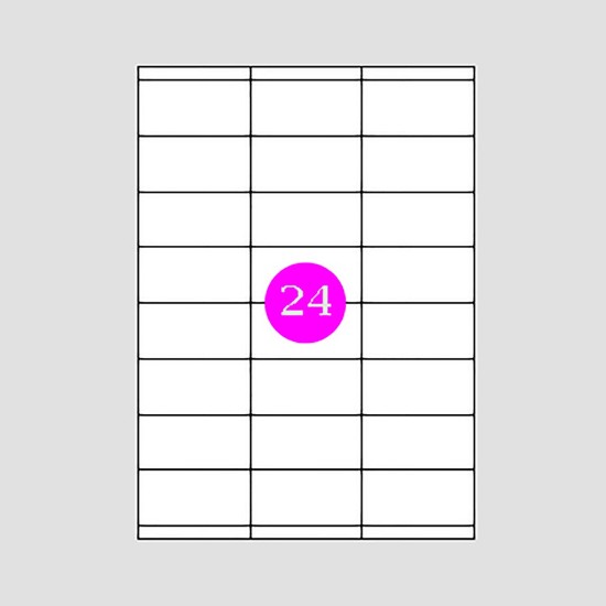 Picture of Adhesive Labels 70x35 [24]