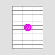 Picture of Adhesive Labels 70x25 [33]