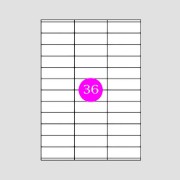 Picture of Adhesive Labels 70x23 [36]