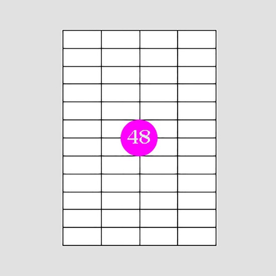 Picture of Adhesive Labels 52,5x23 [48]