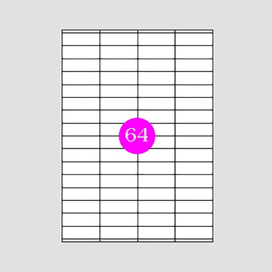 Picture of Adhesive Labels 52,5x18 [64]