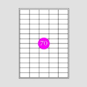Picture of Adhesive Labels 40x20 [70]