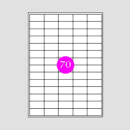 Picture of Adhesive Labels 40x20 [70]