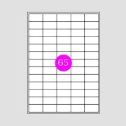 Picture of Adhesive Labels 38,1x21,2 [65]