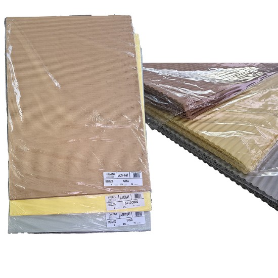 Picture of Cartboards (6) 50x70 Wavy 275g Grey ONDULATO